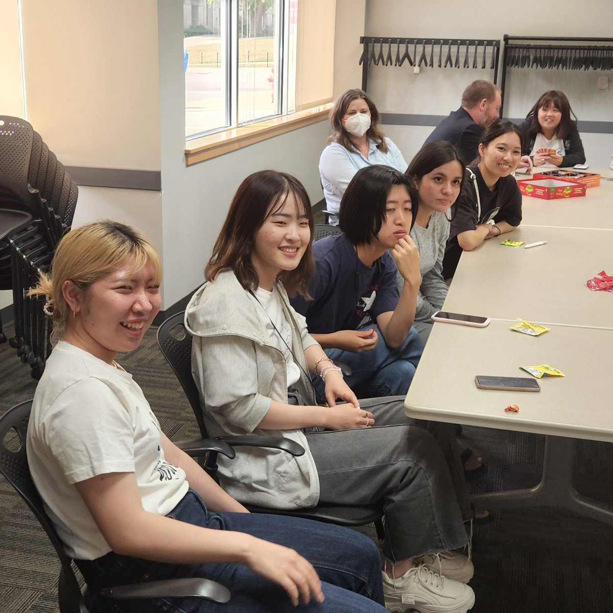 uiowaiiep's tweet photo. Game Day was a huge success! Maybe #IIEPHawkeyes can convince their instructors to do this again. What games from your culture would you like to share with your classmates? π #learnenglishwithgames https://t.co/msbd1WjFPM