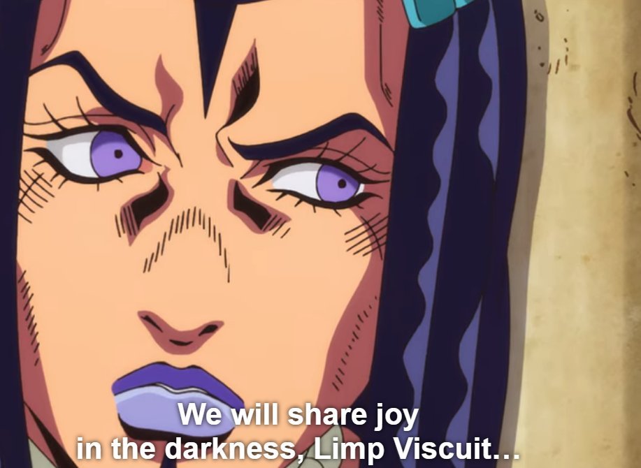 crazyassanime's tweet photo. JoJo’s Bizarre Adventure: Stone Ocean Part 2 not using the best localized name in anime history https://t.co/KEb1xZFOPm