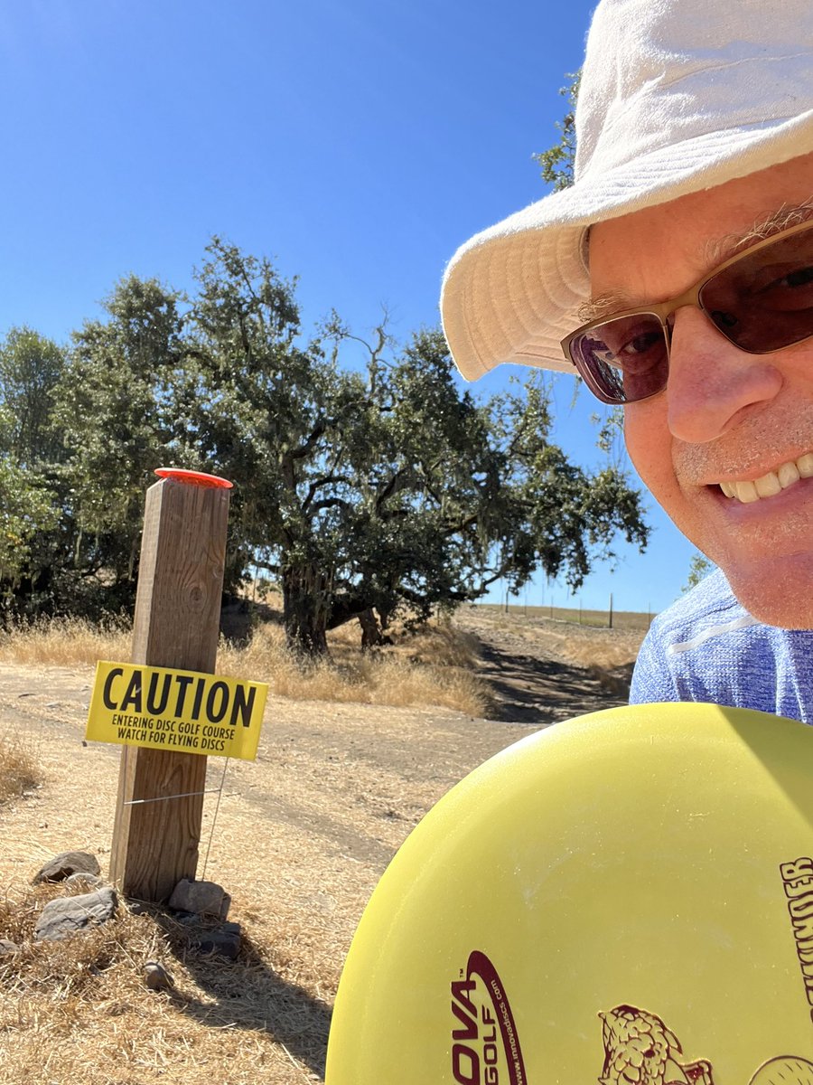 daveseter's tweet image. CAUTION: beginner on the course