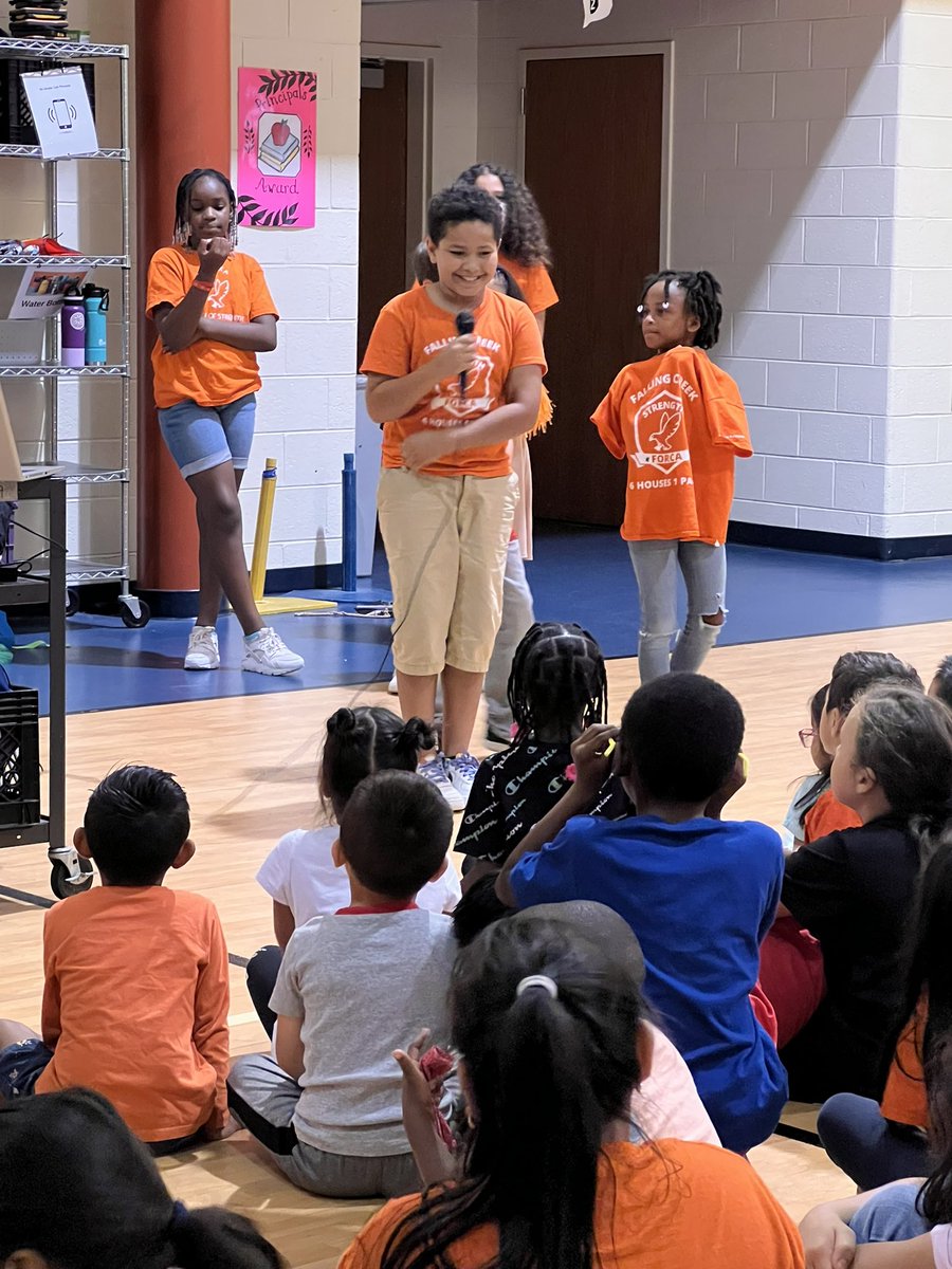 We 🧡 student leadership! <a href="/Falling_CreekES/">Falling Creek ES</a>
