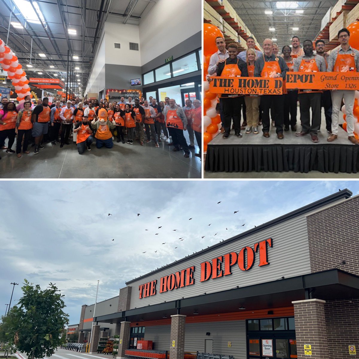 Please help me welcome the newest Home Depot in the US! I am incredibly proud of this team! They did an absolutely amazing job opening opening our new Lower Heights location! #PoweroftheGulf @kelly_mayhall @MejutoAllen