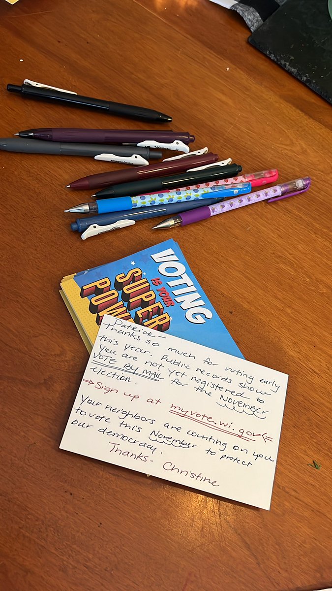 bromfeel's tweet photo. @ActivateAmerica
@WiscDemocracy @votesaveamerica Engaging with WI voters to vote early. Sign up at https://t.co/LBJiQVCtnL https://t.co/yIUDvk1ktP