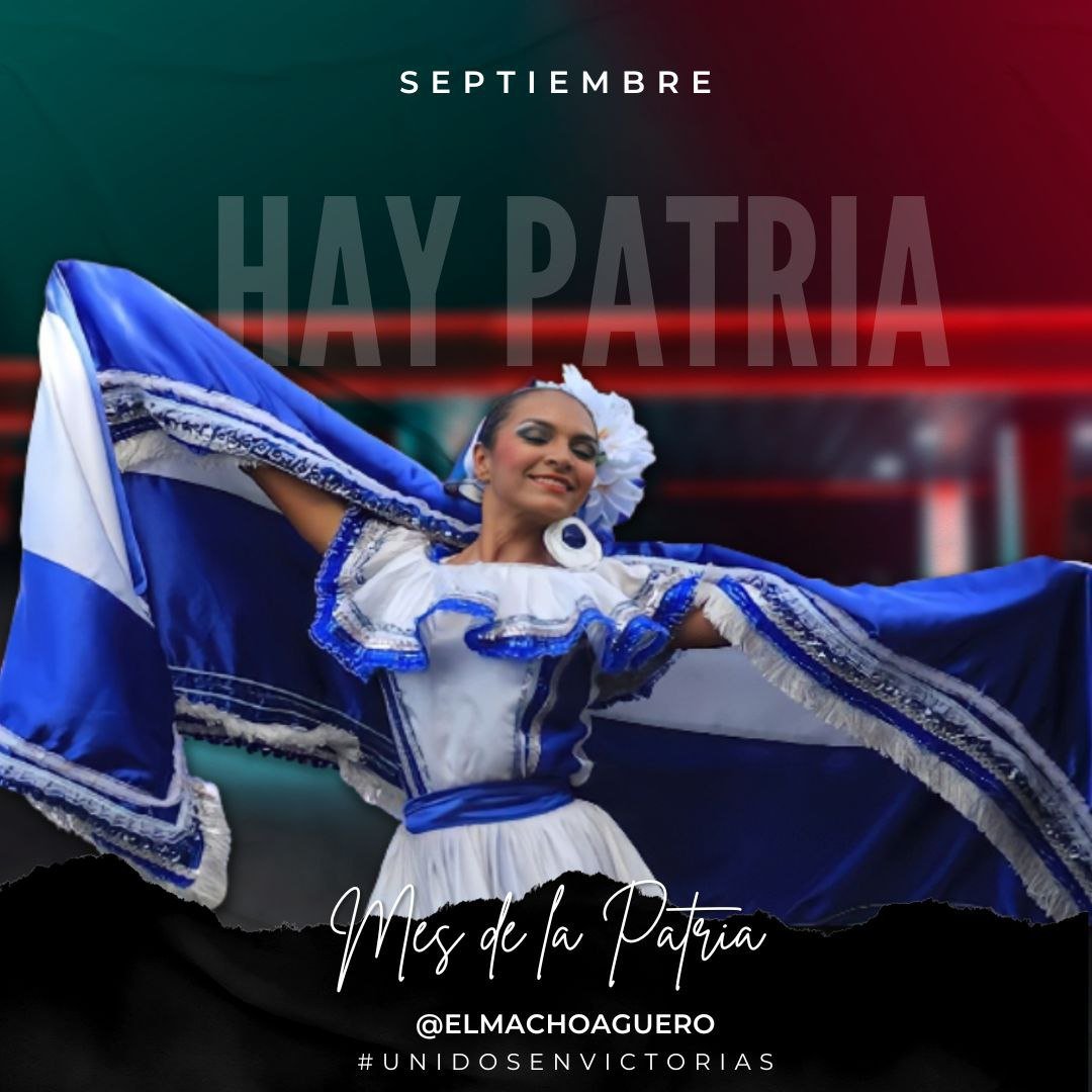 ¡Oh Septiembre de Orgullo Patrio!

De Lucha por la Libertad
De Defensa de la Dignidad y Soberanía

¡Oh Septiembre de #PatriaBenditayLibre!

#UnidosEnVictorias 
<a href="/ElMachoAguero/">🇳🇮🐦 🅴🅻🅼🅰🅲🅷🅾🅰🅶🆄🅴🆁🅾 🔴⚫</a> <a href="/FcoRosales78/">Francisco Rosales 🇳🇮</a> <a href="/Sapit0Nica/">🆂🅰🅿🅸🆃0🅽🅸🅲🅰 ❤️🖤🐸</a>