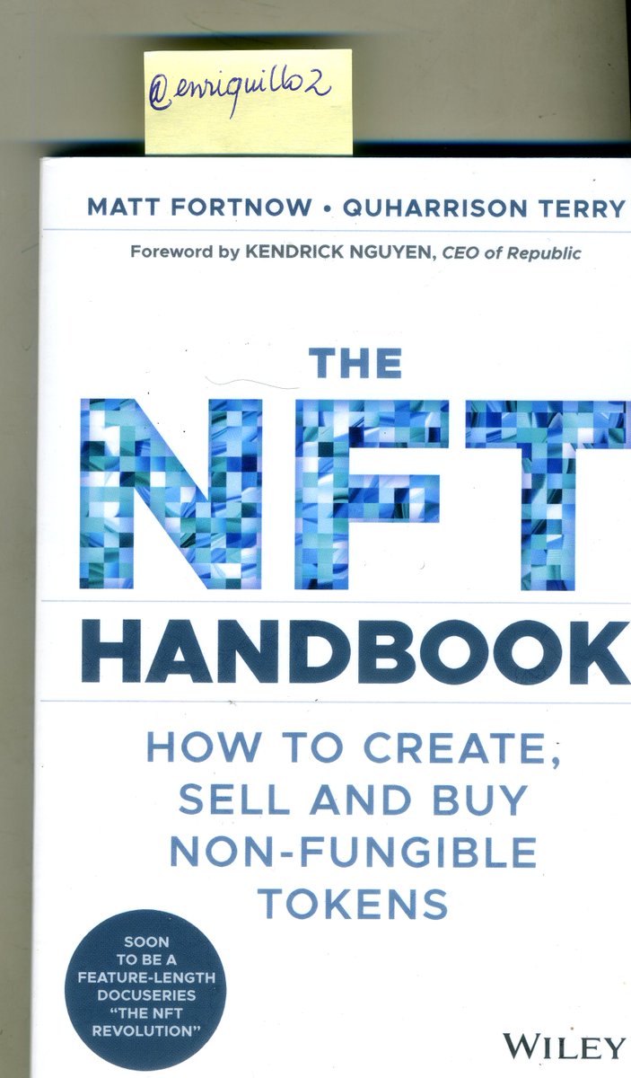 An excellent NFT book!
#nftart #NFTProject