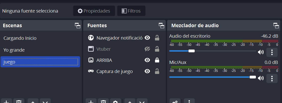 BenitexTex's tweet photo. 🧐 Todo estaba perdido y de la nada me encuentro con OBS en mi laptop y con la configuración de hace años https://t.co/3wknQrYHjc