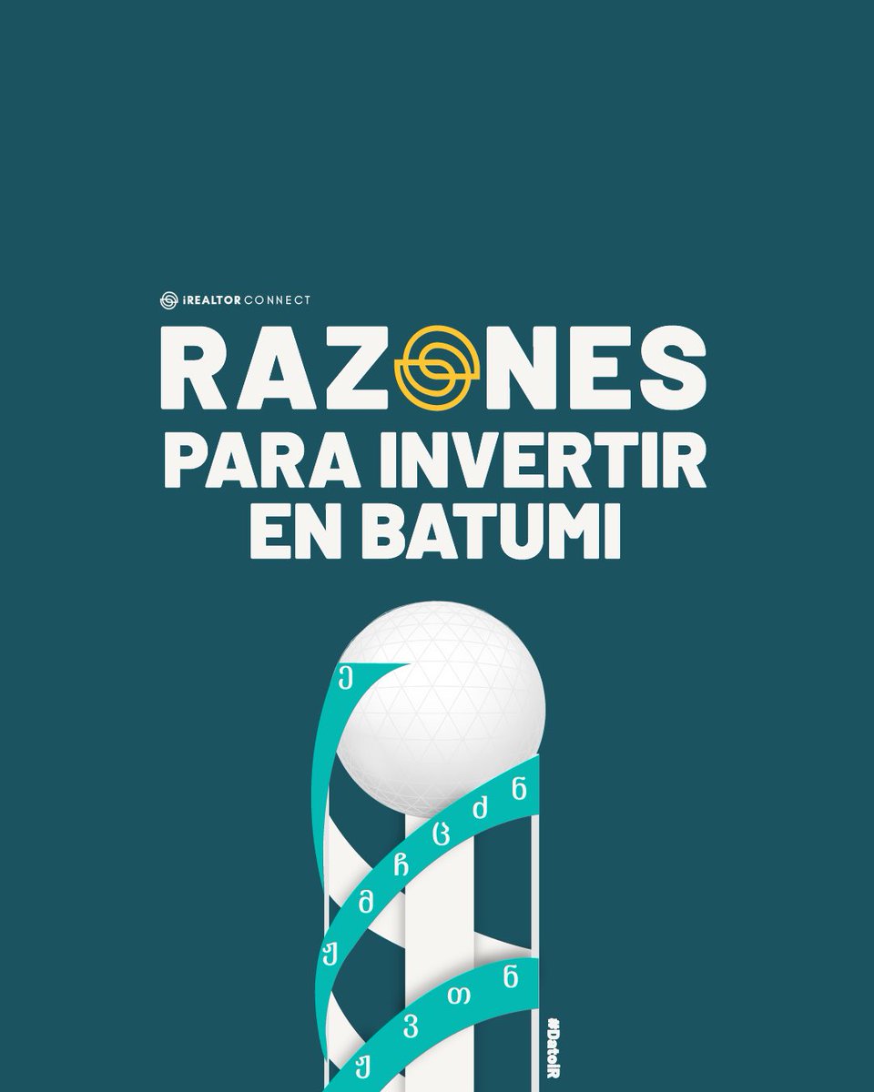 IrealtorC's tweet photo. BATUMI

"Las Vegas del Mar Negro"

¡Desliza y conoce los detalles! 👉

#Batumi #Europa #Georgia #Realestate #bienesraices #invierteenbatumi #datoir #inversionextranjera #inversionesinmobiliarias #bienesinmuebles #amazingviews #economia #finanzas https://t.co/dB3WeAgSLn