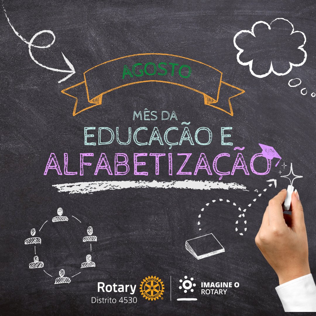 Distrito4530's tweet image. Setembro é o mês dedicado à Educação e Alfabetização, uma das nossas áreas de enfoque para transformação mundial.

#PessoasEmAção4530 #ImagineORotary