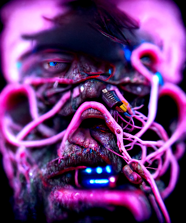 XSULLO's tweet photo. Cybernetic_Bastard #AIart https://t.co/16LYkyLHBh