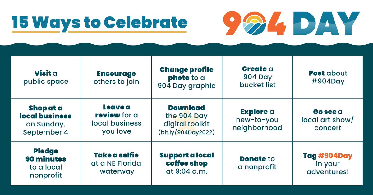 CityofJax's tweet photo. Our local businesses, nonprofits, &amp; attractions make our community so unique – and they’re why we love Jax. 9/04 Day is this Sunday, September 4th - Celebrate and support the many local spots that make our city so great. Check out this fun list of so many ways you can celebrate: https://t.co/u9R5AUTtKE