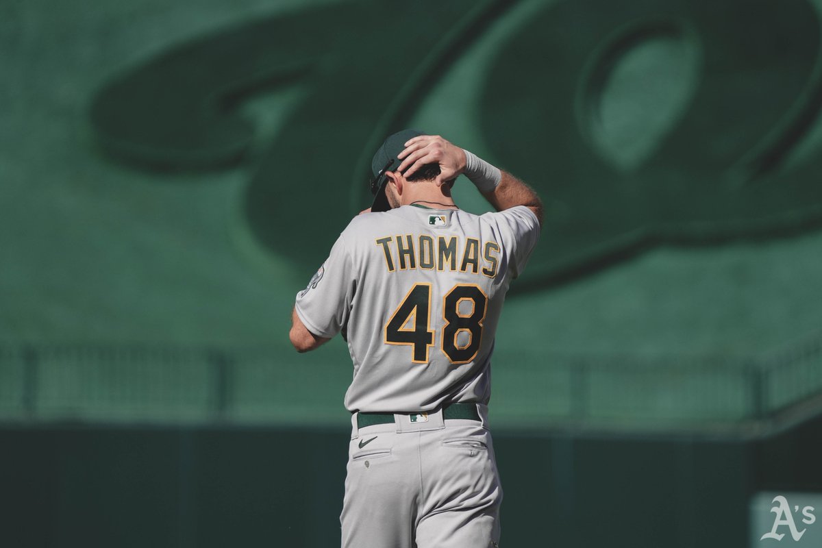 Athletics's tweet photo. Welcome to The Show, Cody Thomas! #DrumTogether https://t.co/Xd4xhojqBB