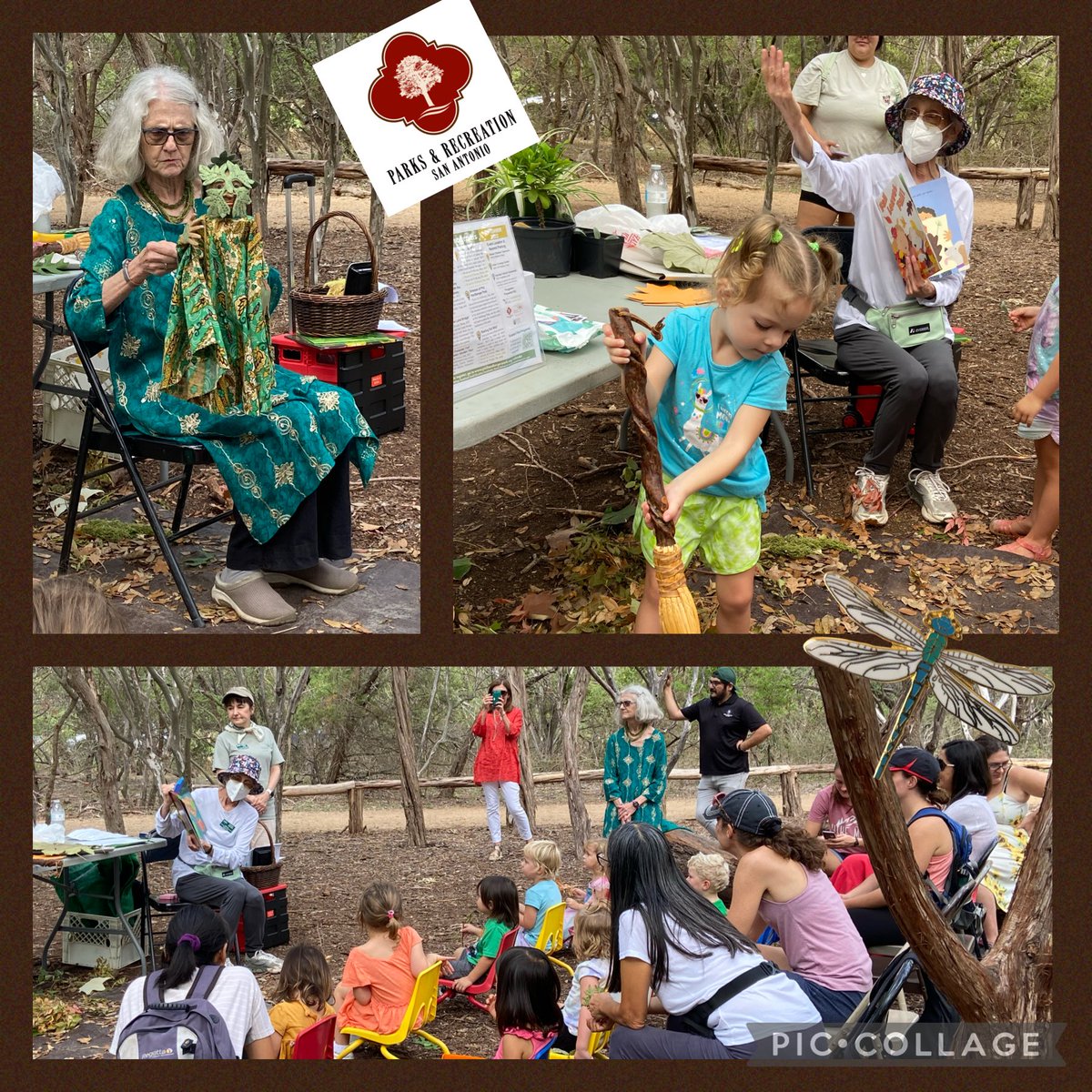 Enjoyed the morning volunteering ⁦<a href="/SAParksandRec/">SAParksandRec</a>⁩ Phil Hardberger Park for Story Time.