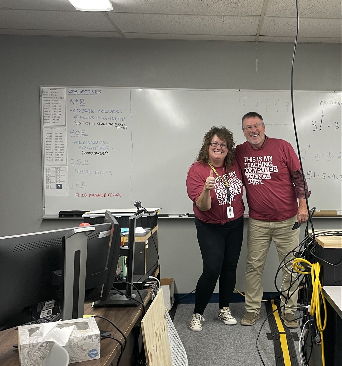 GinaBeckMiller's tweet image. ⁦@BelPlaineCSD⁩ ⁦@IowaCSTA⁩ ⁦@csteachersorg⁩ ⁦@IowaSTEM⁩ ⁦@codeorg⁩ ⁦@GirlsWhoCode⁩ ⁦@CSforALL⁩ ⁦@GoogleCSFirst⁩ ⁦@scratch ⁦@DLGWAEA⁩ ⁦@NewBoCo⁩ #thebpway #bplftadamakerspace ⁦@frank_jowitt⁩