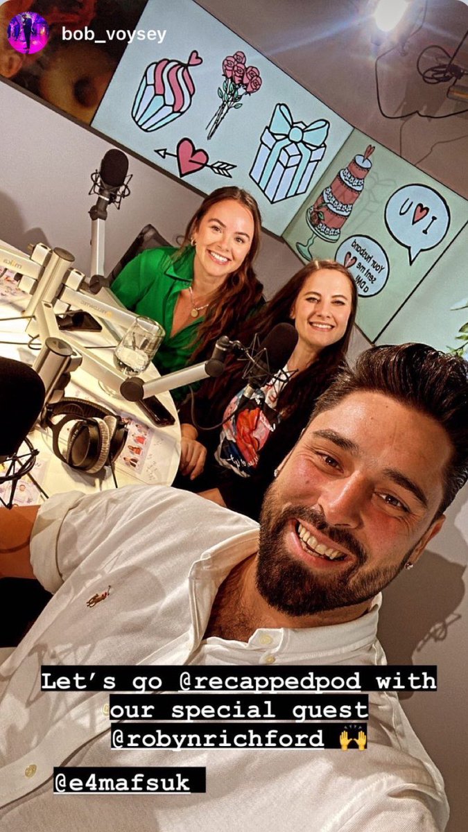 Married at First sight podcast! 💍 Right I’m obsessed with this season already. I joined <a href="/katshoob/">Kat Shoob</a> and <a href="/robertvoysey/">Bob Voysey</a> on the <a href="/RecappedPod/">Recapped At First Sight: The Ultimate MAFS UK Pod</a> for all the chat! #MAFS #mafsuk <a href="/E4Tweets/">E4</a> 

Catch it here 👇👇👇
open.spotify.com/episode/18V20L…