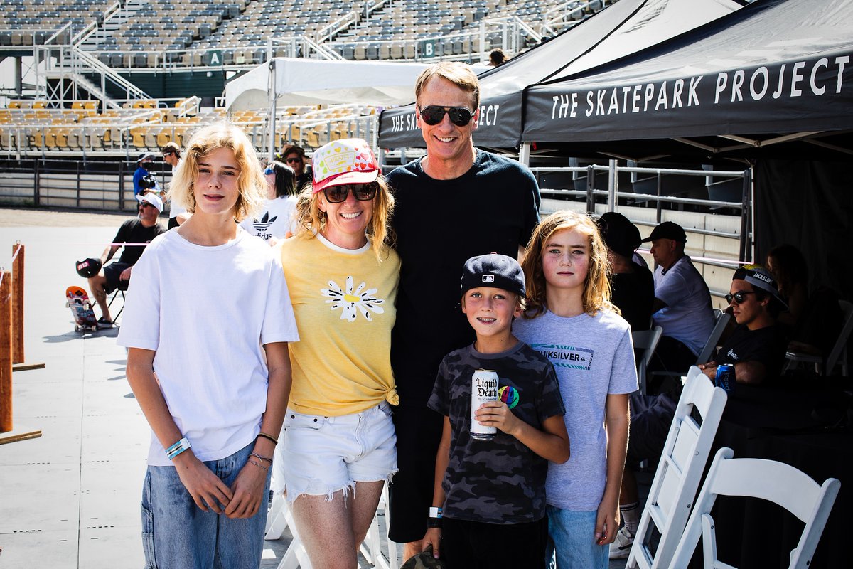 skatepark's tweet photo. Whether you’re a fan of street, park, or vert skating — it’s always amazing to see the support & excitement growing around #skateboarding. Congrats to @TonyHawk & the #THVertAlert winners on a great weekend! Thanks to our TSP supporters who came out to witness incredible skating! https://t.co/Q73GZ76o2A