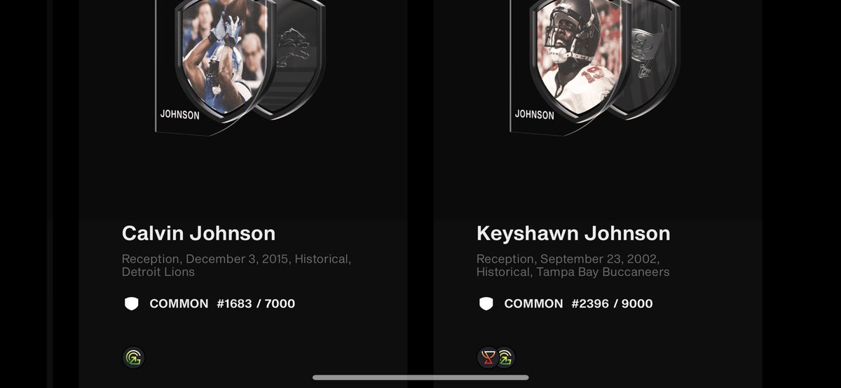 erdue's tweet image. Holt rare and the Johnson trifecta 😎 Thanks @NFLALLDAY