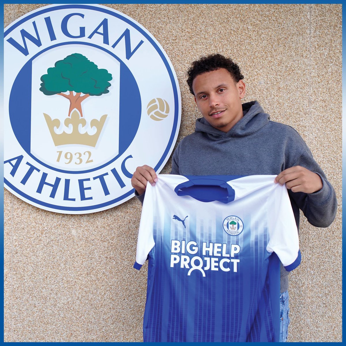 Delighted to join <a href="/LaticsOfficial/">Wigan Athletic</a> on loan for the season, can’t wait to get started! 🙌🏽