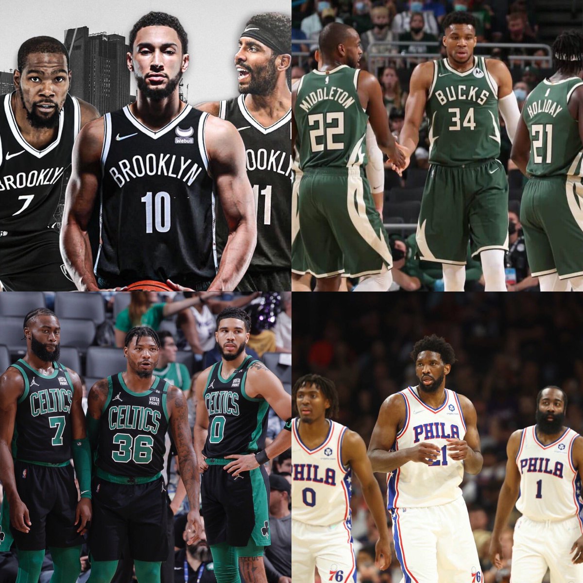 oldnbatweetz's tweet photo. This gotta be the most stacked Eastern Conference we’ve ever seen https://t.co/VocnHVg8Jn