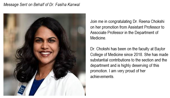 Excited to open my inbox to this today! Thank you to all who have helped me professionally and personally to get here. Being a #WomaninMedicine has its challenges, so I am very proud of this accomplishment. Look forward to supporting others down the road... And now 🍾🎉 !!!