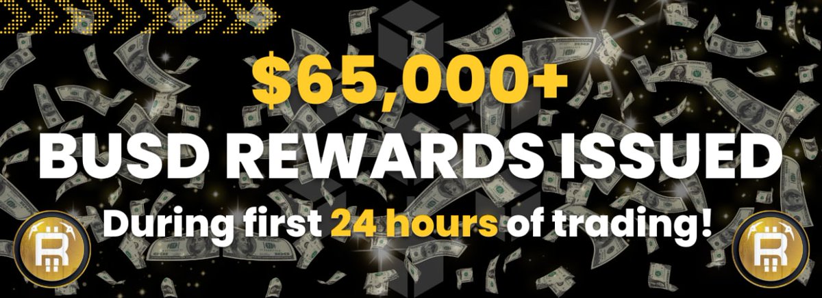 $65K in BUSD Rewards in 24 hours!

@rewardminercoin @rewardminerceo
#busd #bnb #binance #1000x #100x #bscgems 
#bitcoin #ethereum #crypto #cryptocurrency