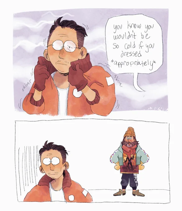 Kim, he has a point 