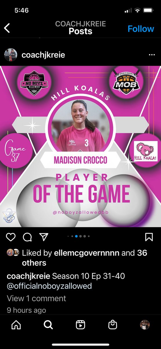 brensmnms's tweet photo. Keep working kid💪🏼@maddycrocco @sjhabasketball @ https://t.co/YdTk6SM0y8