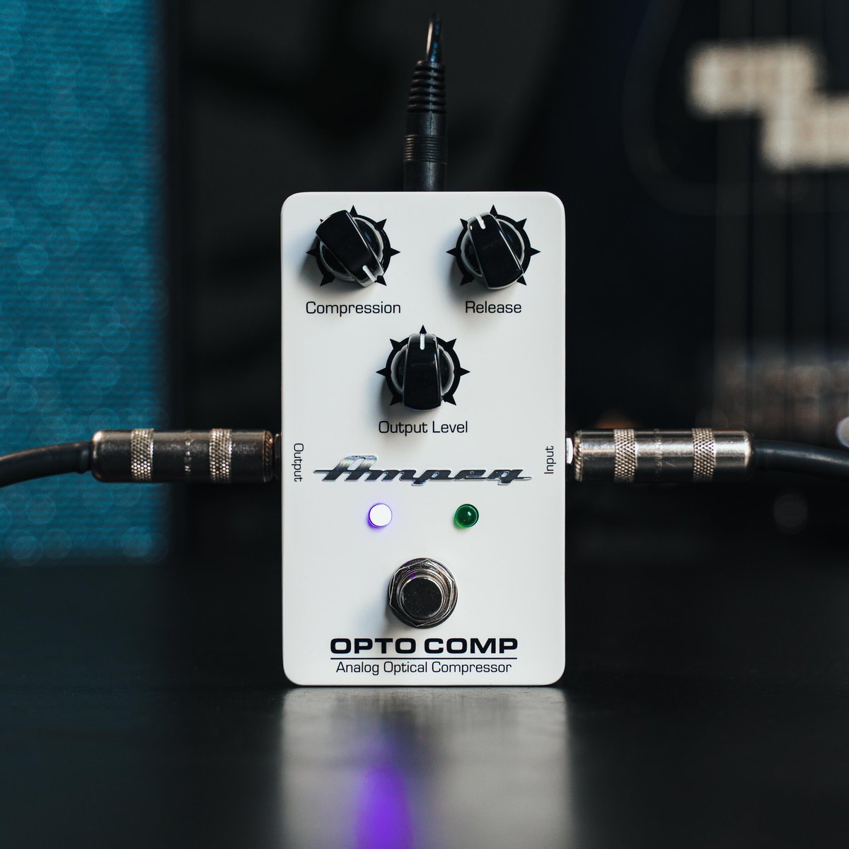 Ampeg's tweet photo. Whether you’re looking for a transparent reduction in dynamic range or a pumping tone that breathes with the groove, the #Ampeg Opto Comp has you covered. https://t.co/uNVumSvPeU https://t.co/qgKlNcC4qe
