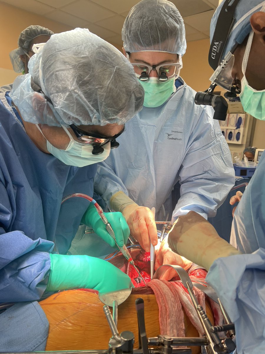 Linda Schulte MD (@lindaschultemd) on Twitter photo Best part of thoracoabdominal replacement is working with our fantastic <a href="/WashUVascular/">WashU Medicine Division of Vascular Surgery</a> team, despite the healthy dose playful digs traded across the diaphragm.
<a href="/westleyohman/">Westley Ohman</a> <a href="/natedroz/">Nathan Droz</a> Best part of thoracoabdominal replacement is working with our fantastic <a href="/WashUVascular/">WashU Medicine Division of Vascular Surgery</a> team, despite the healthy dose playful digs traded across the diaphragm.
<a href="/westleyohman/">Westley Ohman</a> <a href="/natedroz/">Nathan Droz</a>