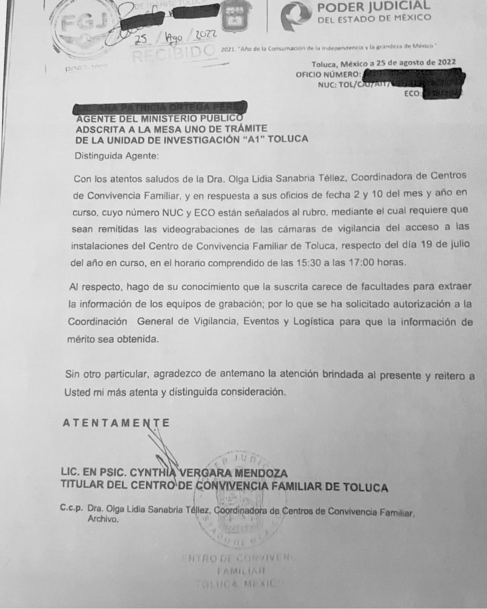 PalomaSanchz's tweet photo. @PJEdomex @MagdoSodi @Federicolamont @ABC760AM Obstrucción a la justicia?? Burocracia?? O falta de capacitación??? #ricardosodicuellar QUE ESCONDEN??? #alondradelaorenuncia #poderjudicialedomex #cndh #justiciaparapablo QUE PASA DENTRO DE #cofaem Toluca?@MagdoSodi @PJEdomex @JusticiaPablo2 https://t.co/bOuWEqCzod