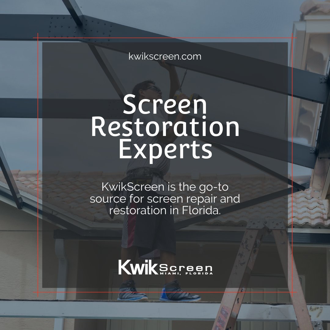 KwikScreenMiami's tweet photo. KwikScreen has your back! We offer full enclosure re-screening and repairs to patio door replacement as well. Call us today to get started!
-
-
#Miami #KwikScreens #Home #Screens #Patio #AluminumRoof #Screenrepair #ScreenPool #Pool https://t.co/3ORr6qqWt0