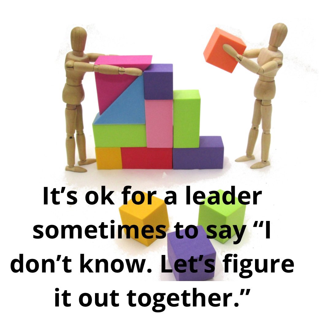 DrJewel's tweet photo. You can say “I don’t know” once in a while. #leadership #womenexecutives #womeninleadership https://t.co/GP5oLsyZp4