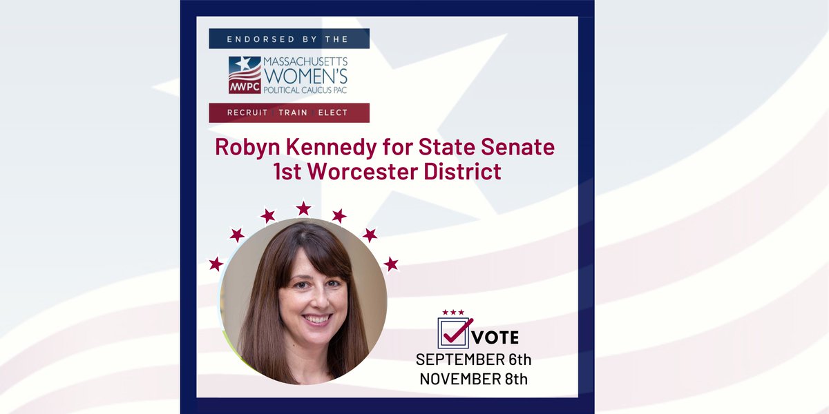 <a href="/robyn4senate/">Robyn Kennedy</a> was born and raised in Worcester and is running to help her community build affordable housing, achieve affordable early childhood education, and more. #mapoli