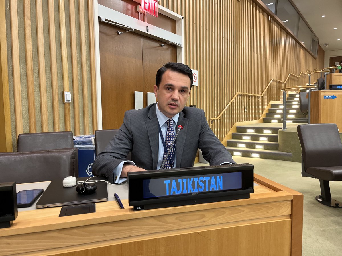 TajikistanPRUN's tweet photo. Delighted 2 attend #UNDP #UNFPA #ExecBoard mtgs today &amp; witness #CPD ⁦@UNDPTJK⁩ &amp; #CPD ⁦@UNFPATajikistan⁩  for 2023-26 supported by #Tajikistan&amp; approved by the Board. We 👀 forward 4 their successful impl-n. Congrats ⁦@LenniMontiel⁩ ⁦@NargisRakhimova⁩ https://t.co/10kuOaOPhb