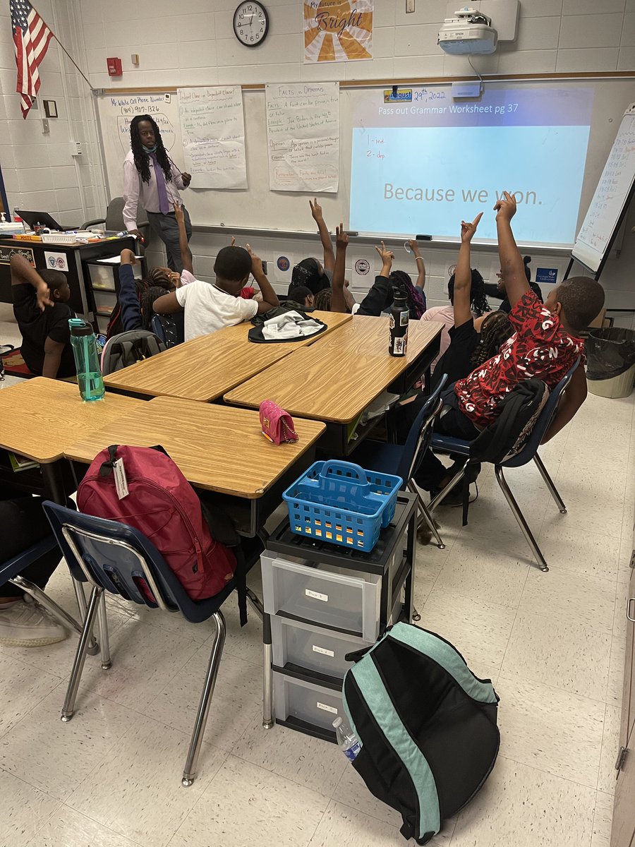 HubbardsStacy's tweet photo. Teachers checking for understanding, collaborative group work and daily students exit are just a few highlights that you want will see in a 4th grade classroom.  Thanks fourth grade for rocking engaged instruction daily. #collaboration #checking4learningdaily @BESPandaWallace https://t.co/dkQB7glIWP
