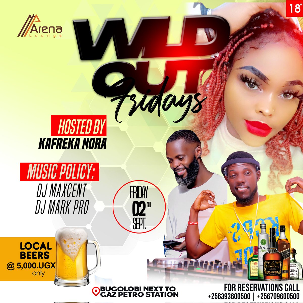 DeejMaxcent's tweet photo. I cant believe its Friday already, πππ
Start your weekend in a wild style @ArenaBugoloobi coz its
#WildOutFriday
#TheMusicalAccent https://t.co/Wtg6geBm0N