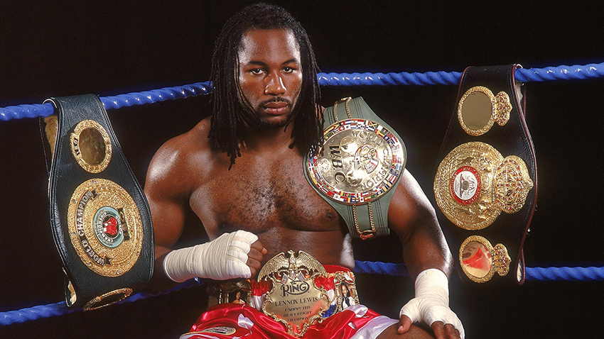   Happy birthday! Lennox Lewis    