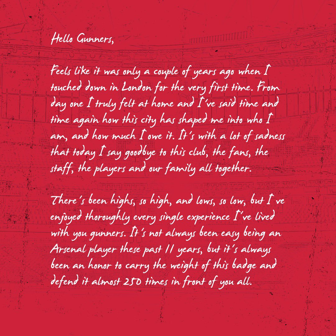 HectorBellerin's tweet image. A message to you Gunners ❤️ 

@Arsenal