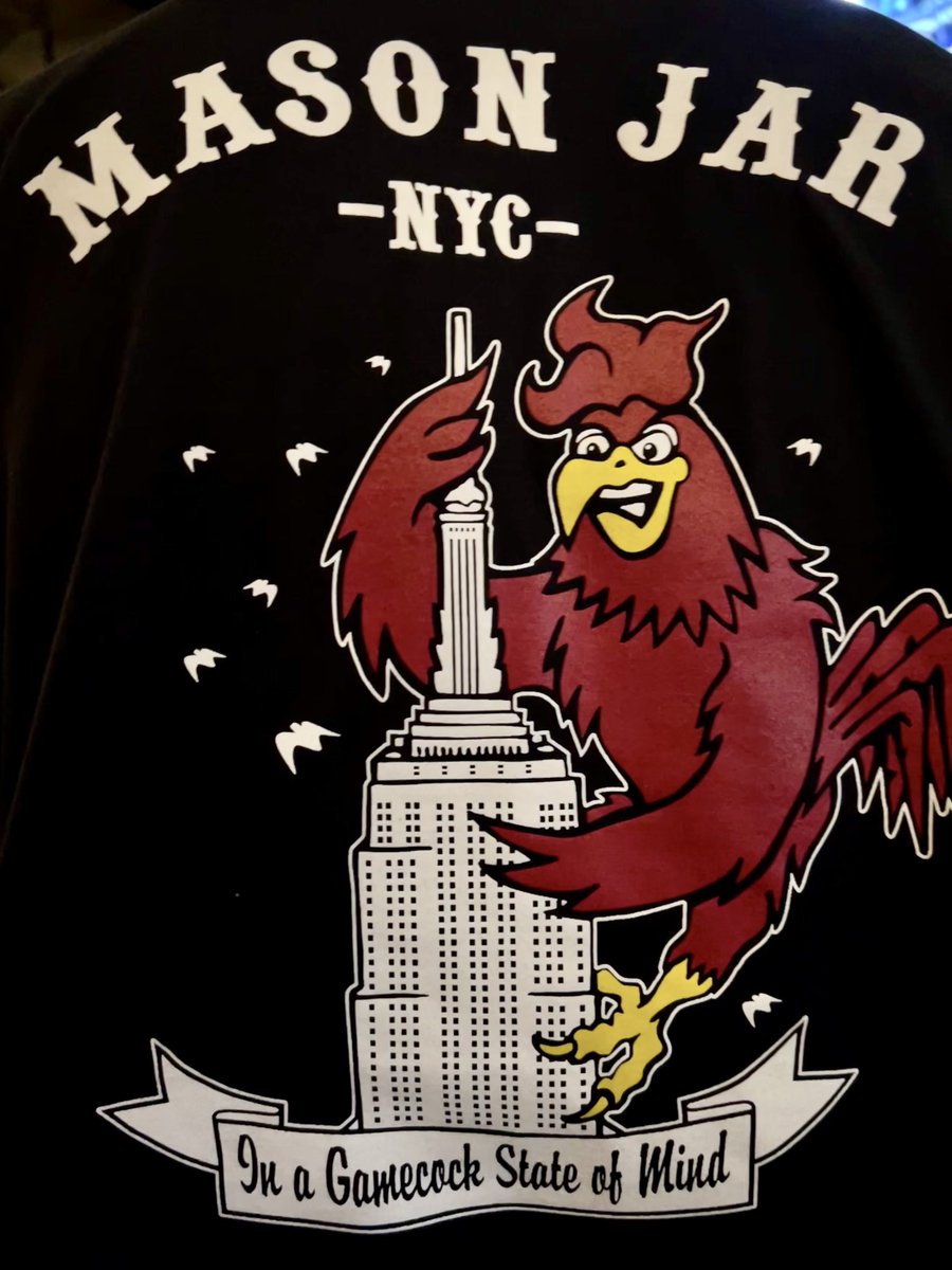 MasonJarNYC's tweet photo. In a Gamecock State of Mind! https://t.co/rfuguzAvgq