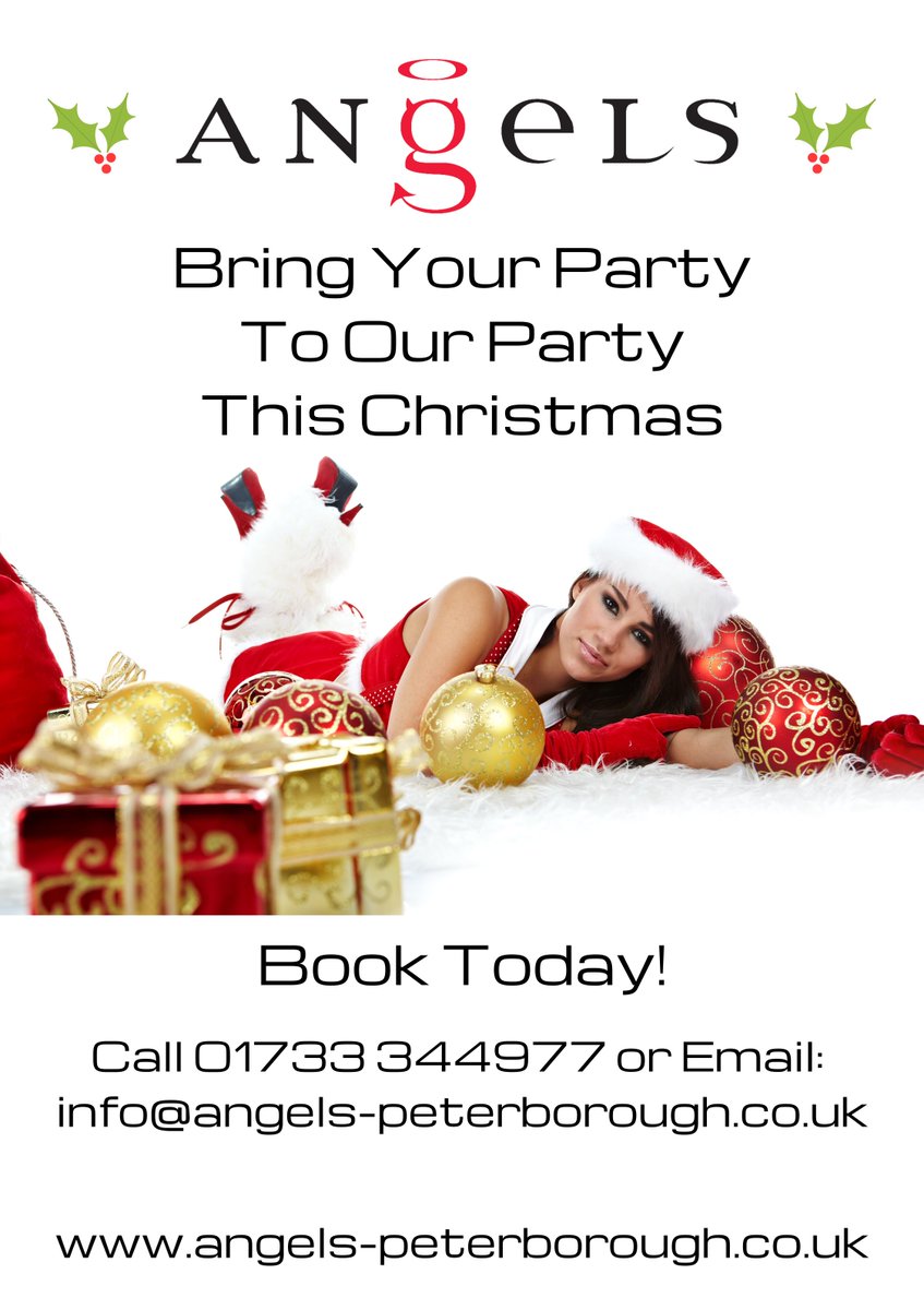 AngelsPeterboro's tweet photo. Bring your party to our party this Christmas. https://t.co/0JFJ0AWPlj