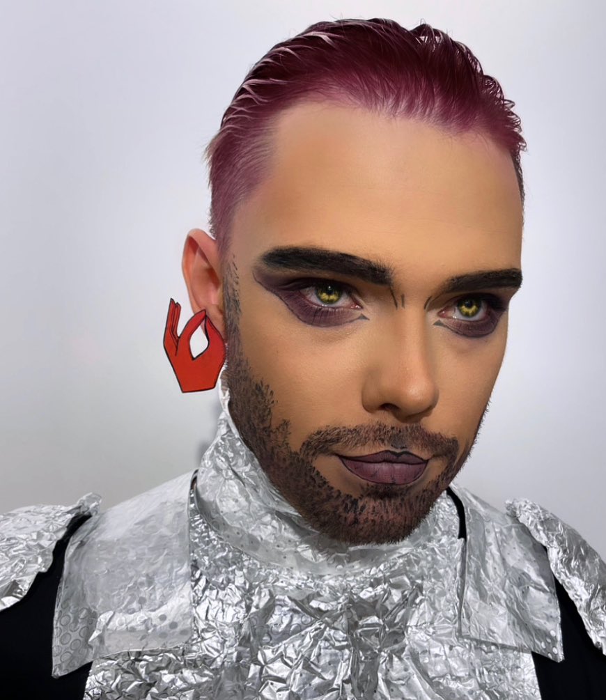 LatyshDaniil's tweet photo. @0xElectricsheep @UltiverseDAO #ElectricSheep #2ES3 @UltiverseDAO @0xElectricsheep Finally We did it.
Make up 1,5hr thx my sweetheart😻
Armour Aluminium Foil
Earrings carton.
Filters only eyes and hair colour
Rarity 1/7.800.000.000
I was first and would like to be last 🙃 https://t.co/b78hkRvNqy