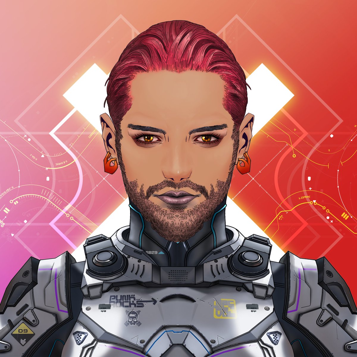 LatyshDaniil's tweet photo. @0xElectricsheep @UltiverseDAO #ElectricSheep #2ES3 @UltiverseDAO @0xElectricsheep Finally We did it.
Make up 1,5hr thx my sweetheart😻
Armour Aluminium Foil
Earrings carton.
Filters only eyes and hair colour
Rarity 1/7.800.000.000
I was first and would like to be last 🙃 https://t.co/b78hkRvNqy
