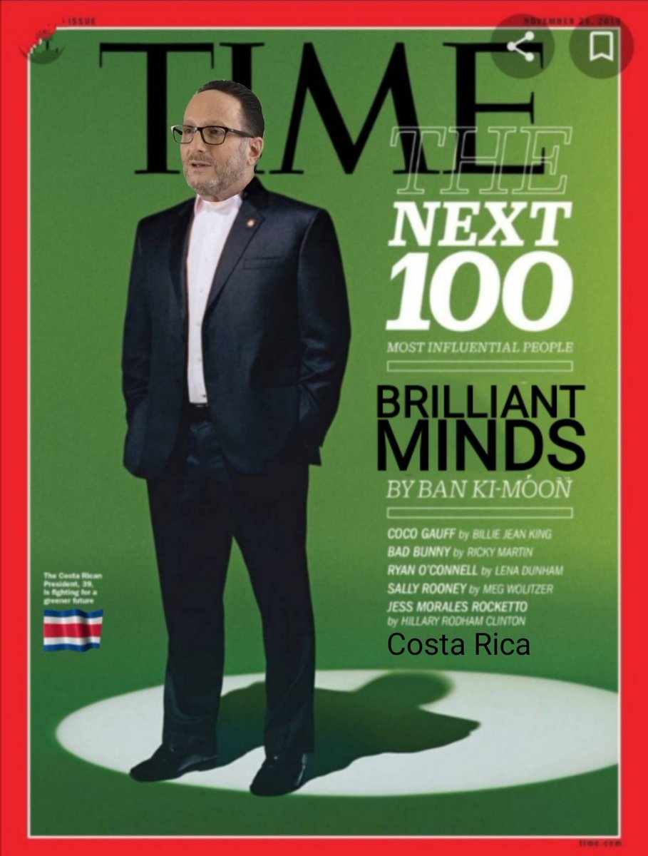 FansdelPresiCR's tweet photo. Mentes Brillantes 🇨🇷
Gracias por tanto Prestigiosa Revista @TIME
Somos Potencia Mundial. (Hilo)
@luisguillermosr @elifeinzaig #Yonito @plncr y @alhanacm 🐸🚁💎🎁 (1/3) https://t.co/g78IqSNSdn