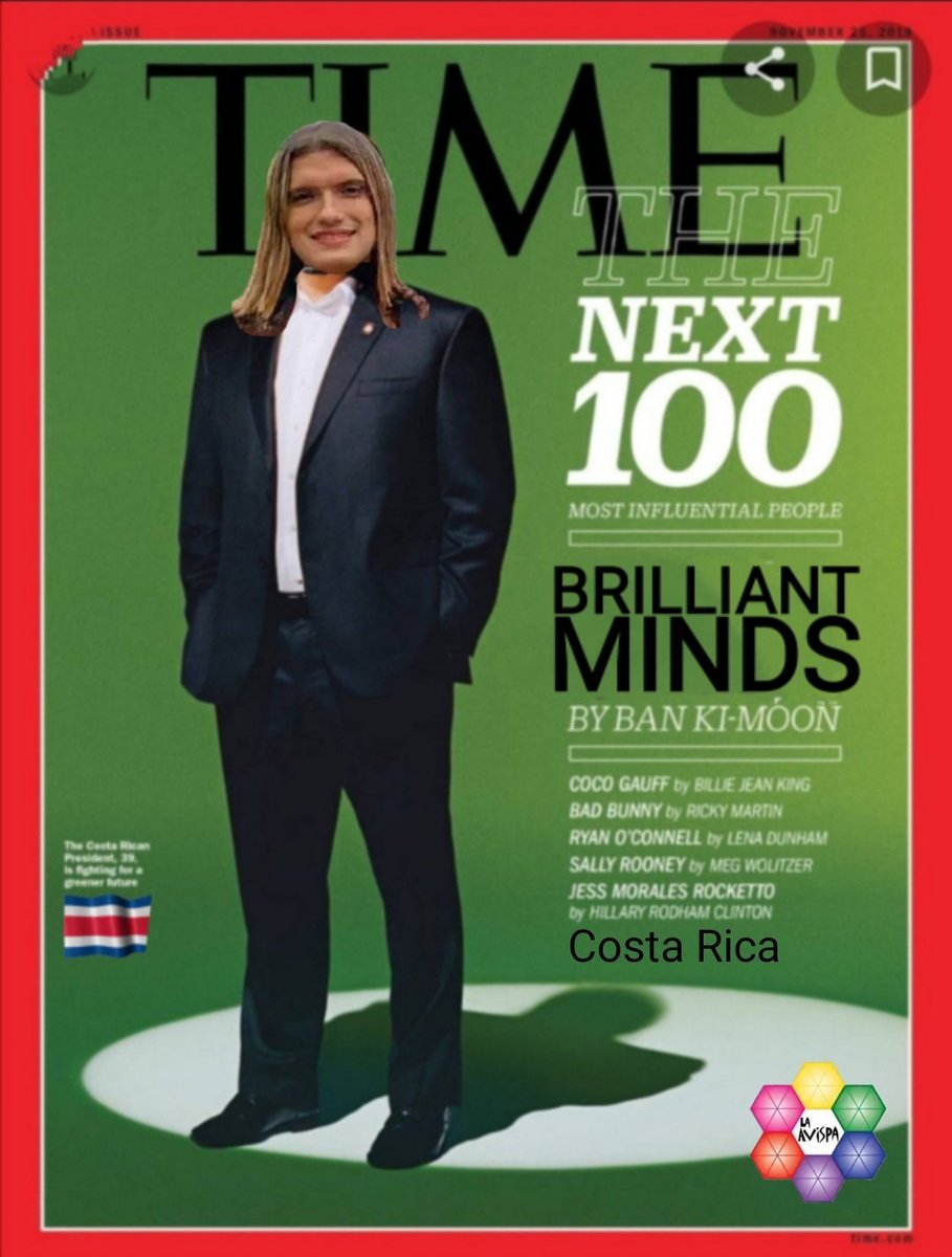 FansdelPresiCR's tweet photo. Mentes Brillantes 🇨🇷
Gracias por tanto Prestigiosa Revista @TIME
Somos Potencia Mundial. (Hilo)
@luisguillermosr @elifeinzaig #Yonito @plncr y @alhanacm 🐸🚁💎🎁 (1/3) https://t.co/g78IqSNSdn