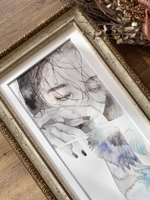 原画通販準備 個展と同時にストア開ける予定です 