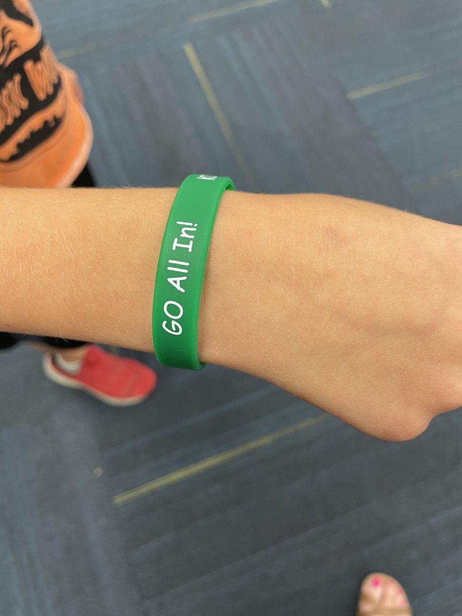Students started receiving their wristbands for the Color Run fundraiser today. If you have one, please make sure you wear it everyday. The prize patrol will be out and about handing out prizes. Let the fun begin!!
