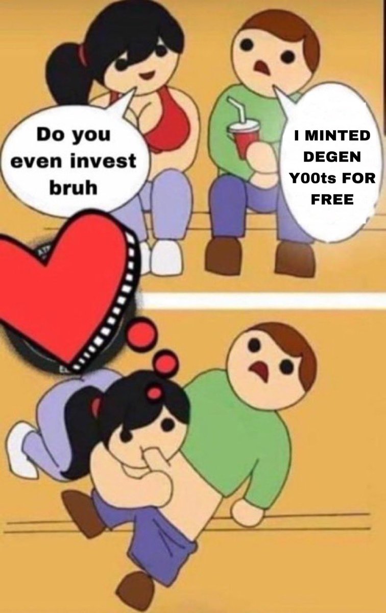 free mint once we hit 1k on twitter

one lucky minter will win a <a href="/y00tsNFT/">y00ts</a> !

our dev is <a href="/y00tlist/">y00tlist</a>'ed

royalties will be used to sweep y00ts and reward holders.

notifications on.