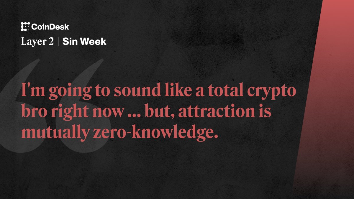 CoinDesk's tweet photo. When the paper hands boyfriend told a crypto sis to sell at a loss, “I had to break up with him because what choice did I have?” she said.

When your outlook on money isn’t aligned with your partner’s, is your relationship doomed? More from #SinWeek: https://t.co/YakxgORMiM https://t.co/oWT8noXTyN