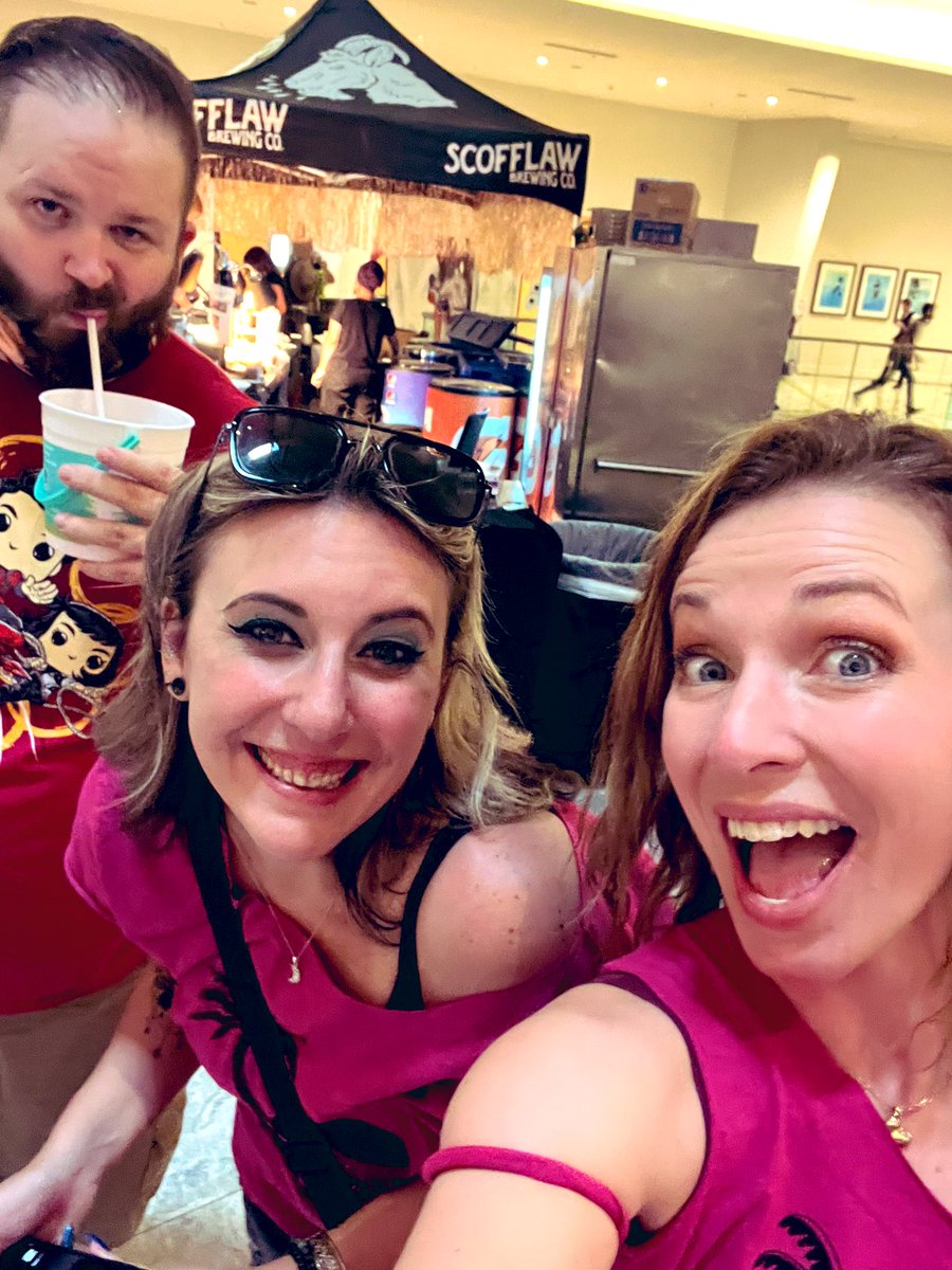 MCUCast's tweet image. We’ve arrived!!! #dragoncon2022 #strandedpanda