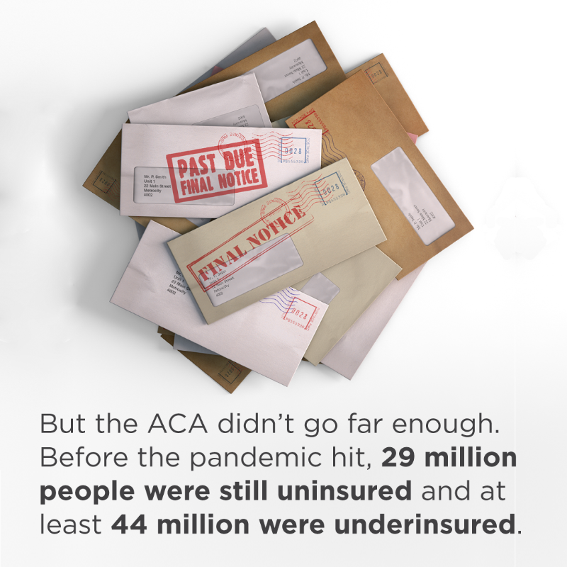 NationalNurses's tweet photo. Nurses know: Our health care system is broken. We need free and guaranteed health care, at the point of service, for every person.