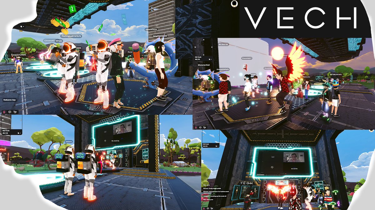 the_vech's tweet photo. We will be hosting our AMA tomorrow at 8 PST at our DCL Headquarters on the big screen! There will be special giveaway rewards for lucky attendees.
You will also be able to enjoy our mini-game built inside our HQ while the AMA goes on! See you there! #nftgiveaway #vech https://t.co/121RMTNvTX