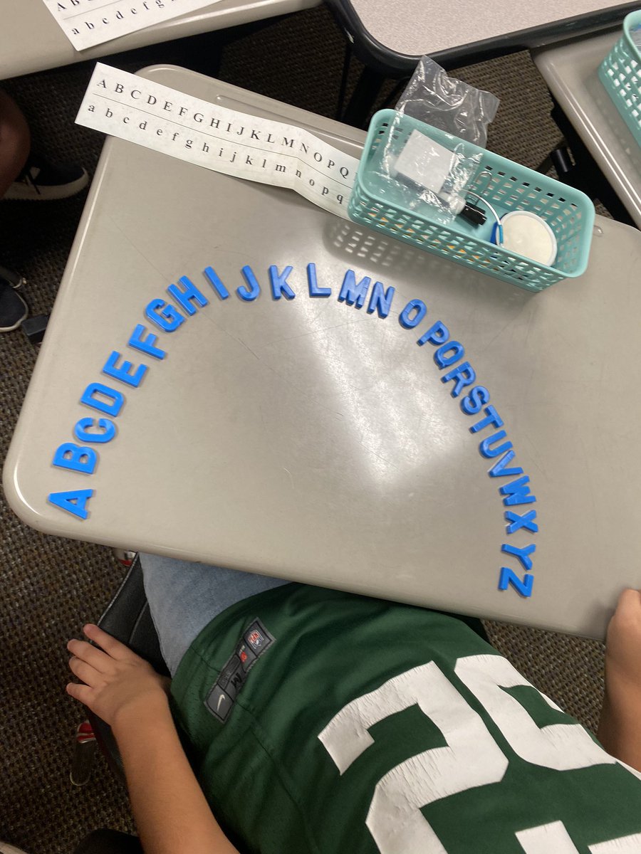 ChelsBels_3's tweet photo. Look at my sweet babies! #soproud #Dyslexia #alphabet 

@LAERomer @SarahThornellTX @JCTElementary https://t.co/8ZlCt38BVf